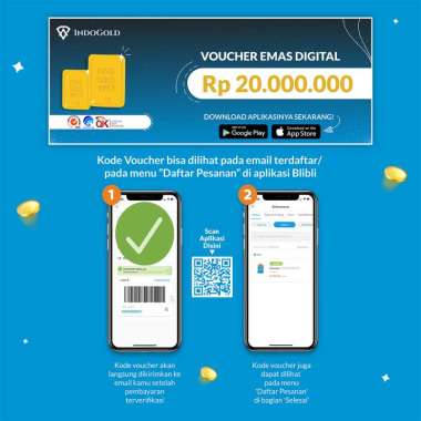 IndoGold Emas Digital Voucher [Rp20,000,000]