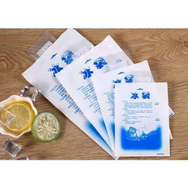 Kamikadomu - ICE GEL PACK 100&400 ml / Jelly / bag / pendingin / blue ice / dry es 100ML