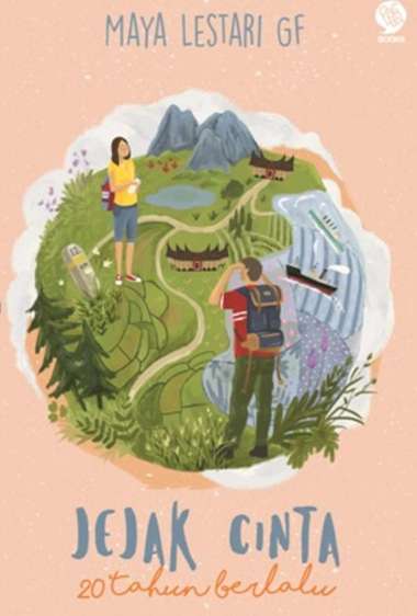 Mizan Buku Novel Jejak Cinta 20 Tahun Berlalu | Romansa Multicolor