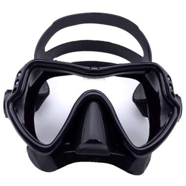 ZACRO Kacamata Selam Scuba Diving Tempered Glass - 502 - Black