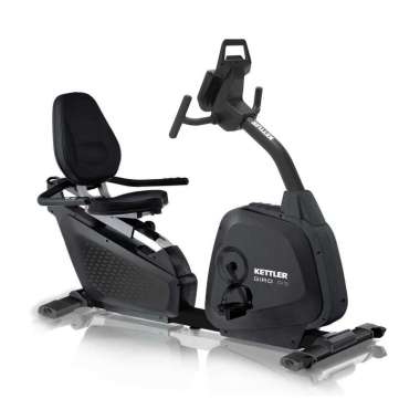 Kettler Recumbent Bike Giro R3 Sepeda Statis - BLACK