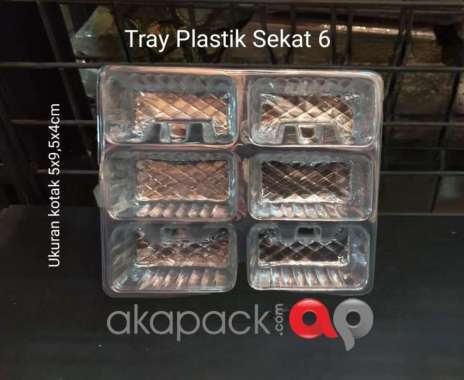 Tray Dalam Mika Plastik Sekat 6