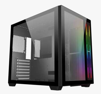 CASING ENLIGHT FPMAX Z4 - INCLUDE 3 FAN - BLACK