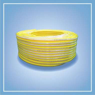 Selang Angin Kompresor 5/16 inch with Nozzle Set 20 mtr 1B Yellow JABODETABEKSER