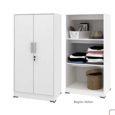Lemari Pakaian Kecil Minimalis / Almari Baju / SPIN BL 121