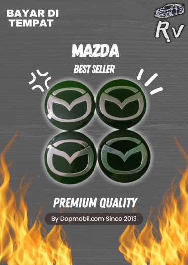 1pcs 54mm Mazda Tutup Velg Roda Mazda 8 CX5 CX7 CX60 Ring 15 16 Plat Hitam