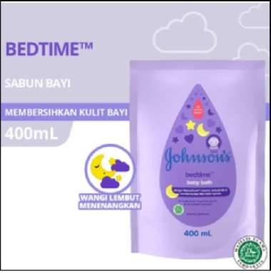 JOHNSONS Baby Bath Refill Bedtime 400ml