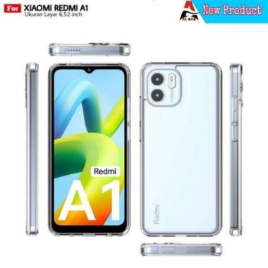Case Xiaomi Redmi A1 Clear Softcase Premium Casing Camera Protection