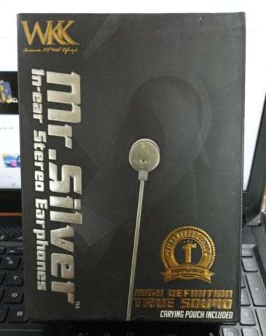 Earphone Headset WKK Mr.Gold Original W-888
