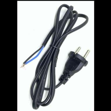 Kabel Power AC Buntung 1,5m Hitam
