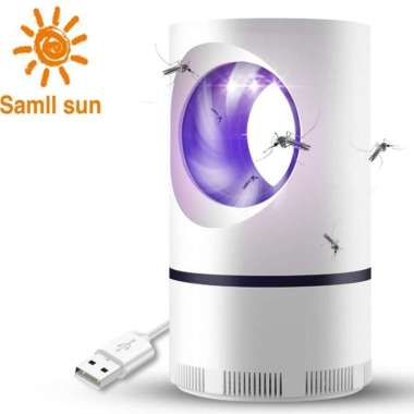 Lampu Perangkap Nyamuk USB LED Mini Electric Mosquito Catcher trap UV
