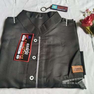 Baju Gamis Koko Pria L Abu-abu