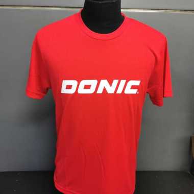DONIC Shirt / Kaos Tenis Meja Pingpong XXXL Merah