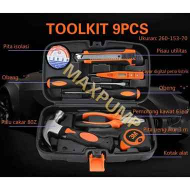 Jual Toolset Lengkap 15 In 1 Toolkit Toolbox Repair Kit Home Diy 15pcs Tool Online Januari 2021 Blibli