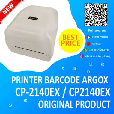 ARGOX BARCODE PRINTER LABEL CP2140/CP2140M/CP2140EX/CP-2140EX Terlaris PUTIH