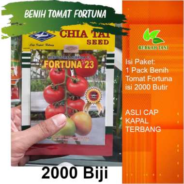 BENIH TOMAT HIBRIDA F1 FORTUNA 23 ISI 2000 BUTIR Jawa Timur