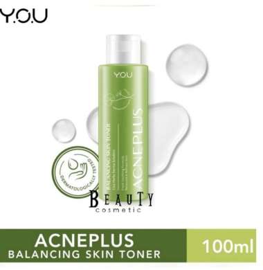 YOU Acne Plus Cica Herbs Derma Solution | ACNEPLUS Toner Spot Care Serum Moisturizer Pelembab Cleans
