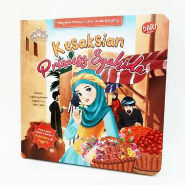 Mizan Buku Anak Bbw Kesaksian Princess Syahida Boardbook Multicolor