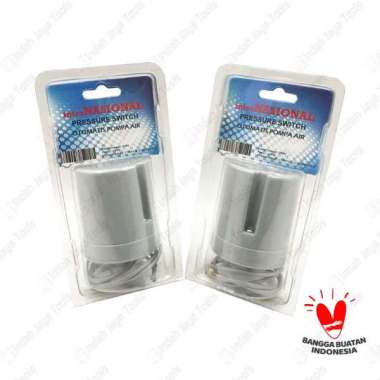 INTER NASIONAL Otomatis Pompa Air DOUBLE Platina - Pressure Switch 3/8 INCH