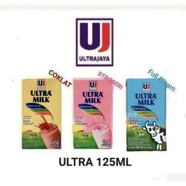 Promo Harga Ultra Milk Susu UHT Coklat 125 ml - Blibli