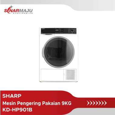 SHARP TUMBLE DRYER 9KG KD-HP901B / KDHP901B MESIN PENGERING PAKAIAN