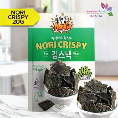 Norigo Nori Crispy Original / Camilan Seaweed Nori Crispy - 20 Gram