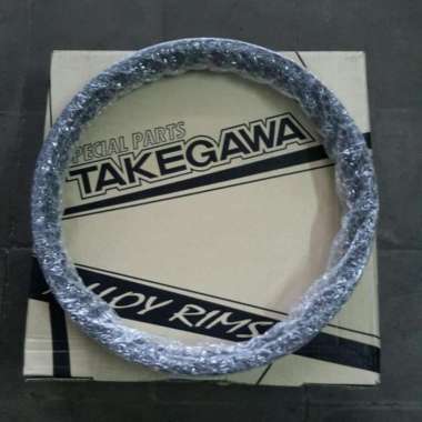 velg r14 ring 14 alumunium lubang jari jari spoke36 lebar 140 TAKEGAWA