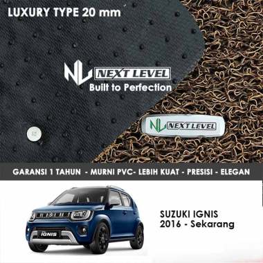 KARPET MOBIL NEXT LEVEL LUXURY SUZUKI IGNIS FF212 GEN2 GEN2 2016UP KABIN BAGASI BEIGE