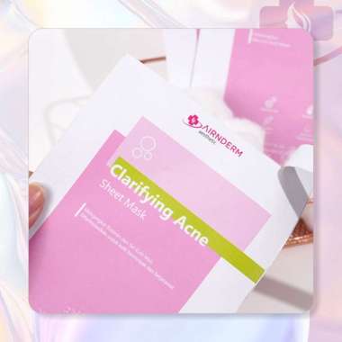 Airnderm Aesthetic Clarifying Acne Sheet Mask (by AIRIN BEAUTY)