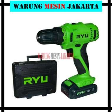 Ryu RCD Mesin Bor Obeng [12V-2 Baterai] / RYU BOR 10MM BATERAI Tekiro Multivariasi