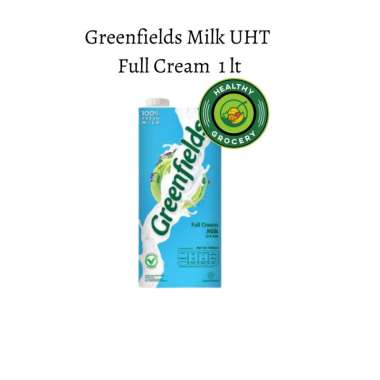 Promo Harga Greenfields UHT Full Cream 1000 ml - Blibli
