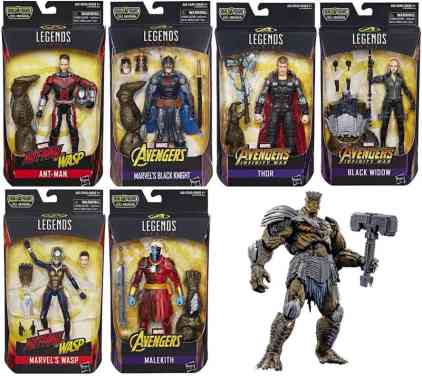 [Hasbro] Marvel Legends Avengers BAF Cull Obsidian Series Complete Set