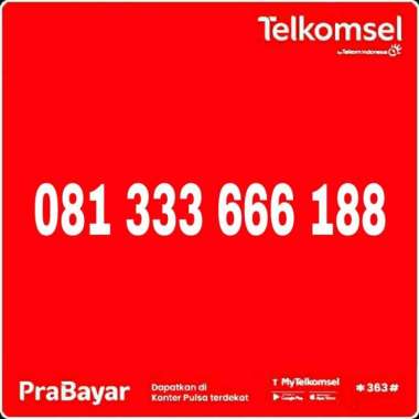 nomor simpati cantik nomer cantik simpati 081 333 666 188