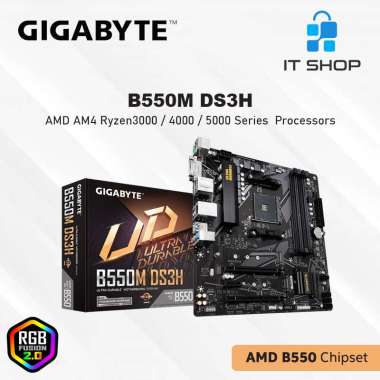 Motherboard Gigabyte B550M DS3H - AM4