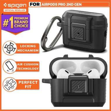 AirPods Pro (2nd generation) Case, Spigen [Classic Shuffle] Shockproof  Cover