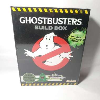 Ghostbusters Build Box Adventure Horror Toy 3D Slimer Activity Book Buku Petualangan Activity Kid Sm