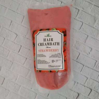 ZEA Hair Creambath Kualitas Premium Standar Salon 1 Liter/kg Strawberry