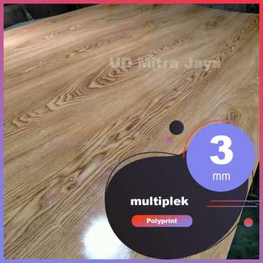 triplek 3mm motif kayu 122x244