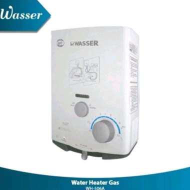 GAS WATER HEATER WASSER 506A - WATER HEATER WASSER - HEATER GAS - PEMANAS AIR GAS