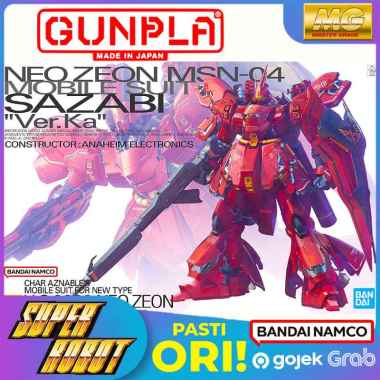 𝗕𝗔𝗡𝗗𝗔𝗜 MG MSN-04 Sazabi Ver Ka