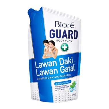 Promo Harga Biore Guard Body Foam Energetic Cool 450 ml - Blibli
