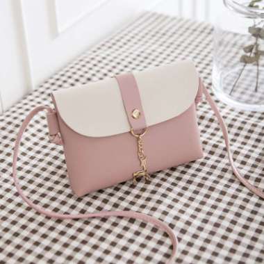 MISCHA Korean shoulder tas selempang tas wanita mini PINK