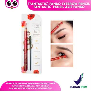 [FANTASTIC] FANBO EYEBROW PENCIL FANTASTIC PENSIL ALIS FANBO BLACK