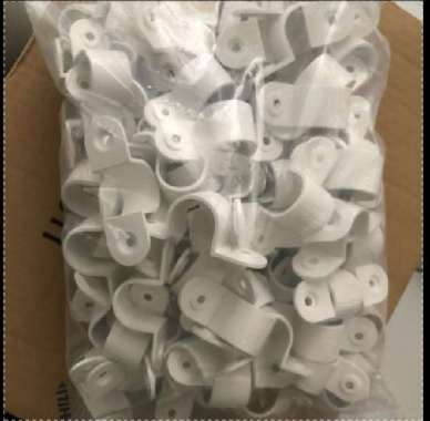 KLEM PIPA CLIPSAL 20MM ISI 100 ASLI Hitam