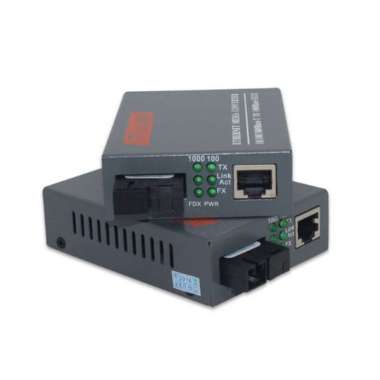 NetLINK HTB-GS-03 A+B Gigabit Fiber Optic Ethernet Media Converter Grey