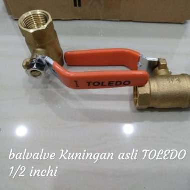 ball vallve kuningan 1/2" / stop kran kuningan 1/2