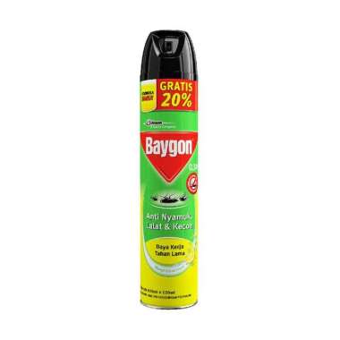 BAYGON AEROSOL 750 ML KUNING