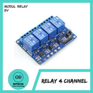 4-Channel 5V Relay Module for Arduino