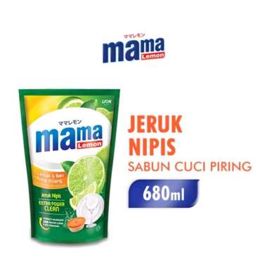 Promo Harga Mama Lemon Cairan Pencuci Piring Jeruk Nipis 780 ml - Blibli
