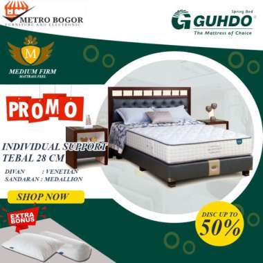 Kasur Springbed Guhdo Individual Support uk 160x200 Full set